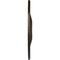 Ekena Millwork Galveston Medallion (Canopies up to 5 7/8"), 51"OD x 3 5/8"ID x 3 3/8"P, Stone Hearth Crackle CM51GLSHC - alternate 2